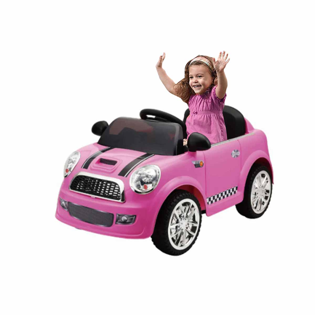 Megastar Kids Electric Ride-on cars Hatchback Cooper 6v