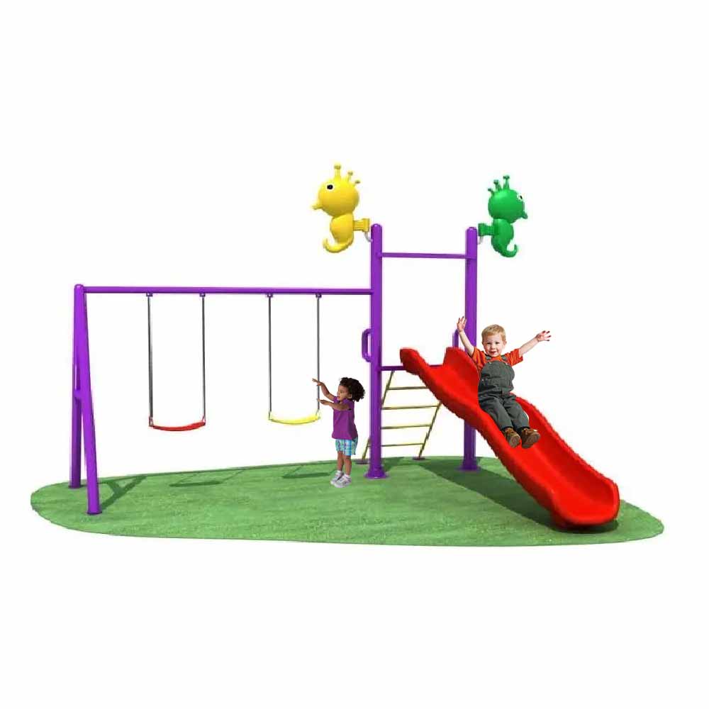 Pinocchio Style Slide And Swing
