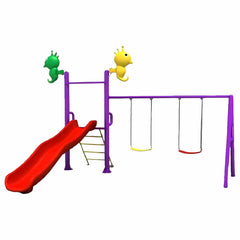 Pinocchio Style Slide And Swing