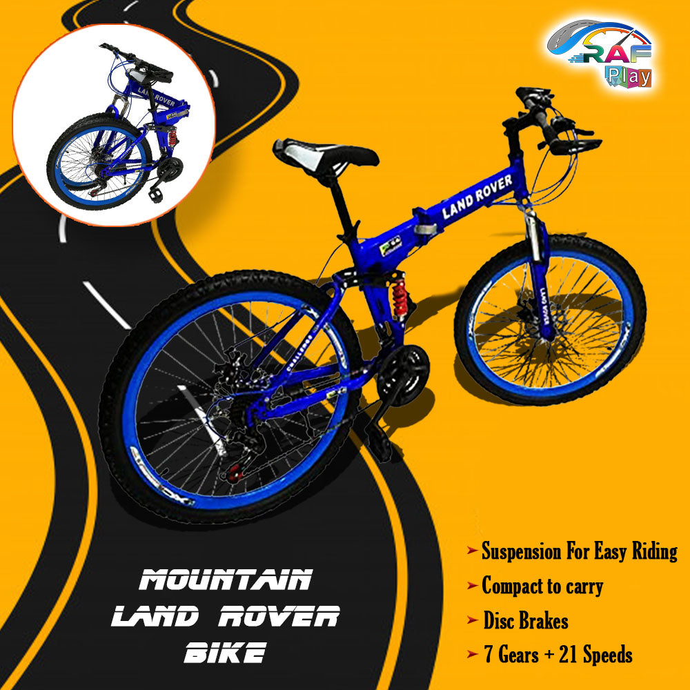 Foldable 26 " Land rover Mountain  Bike - MGA STAR MARKETING 