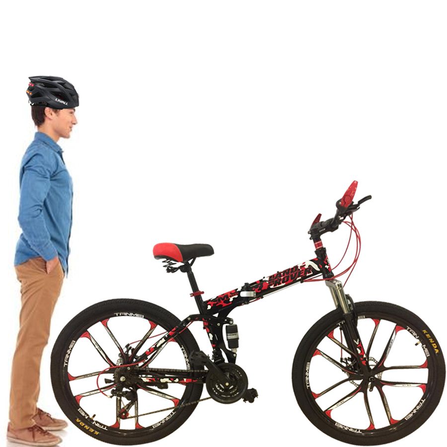 Foldable 26" Army Land Rover bike with alloy spoke tyres. - MGA STAR MARKETING 