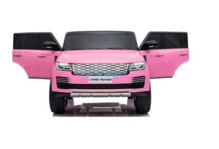 Pink Licensed Toys car Premium Metallic Range Rover Vogue 2 seats for kids 24V Open Door