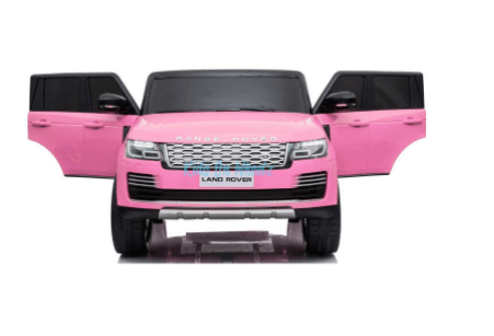 Pink Licensed Ride On Range Rover Vogue LCD SCREEN Car Two Seater for kids 24V Open Door
