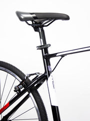 Seat of Trinx FREE 1.0  Hybrid Alloy Bike 700 c