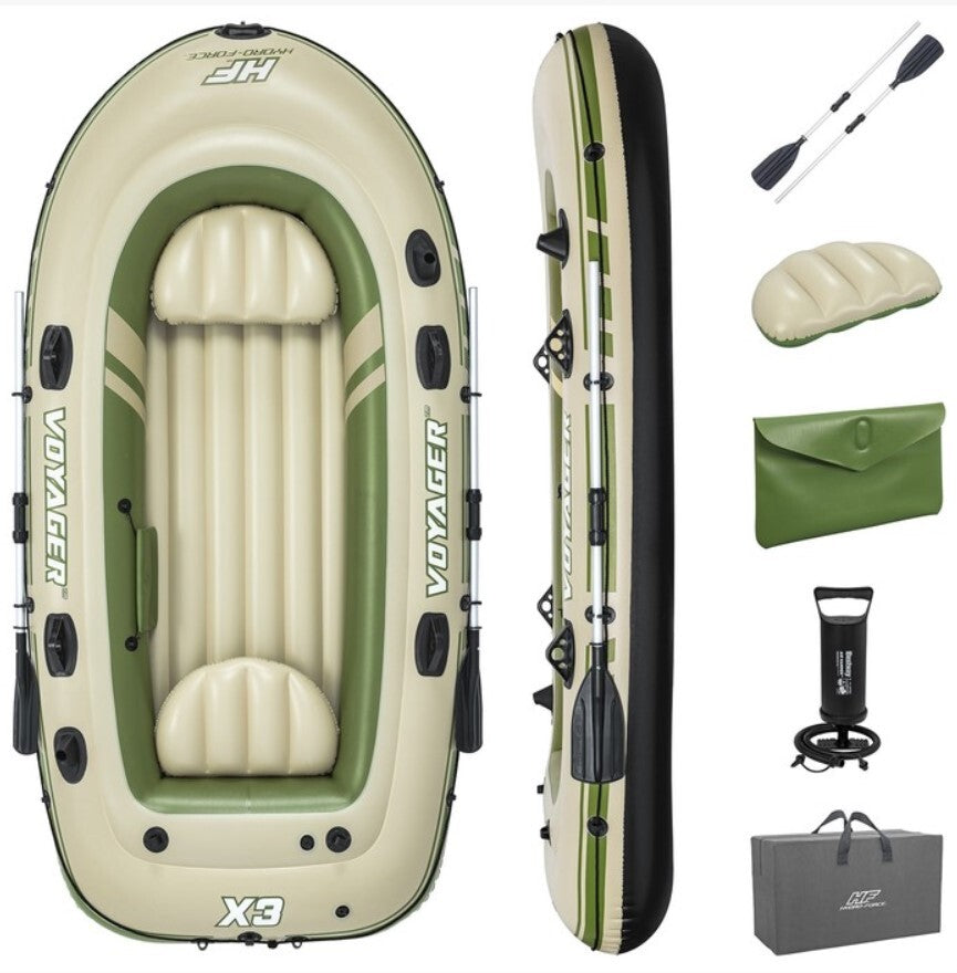 Best Way Raft Bestway Hydro-Force Voyager X3 Inflatable Raft Set - 9'8