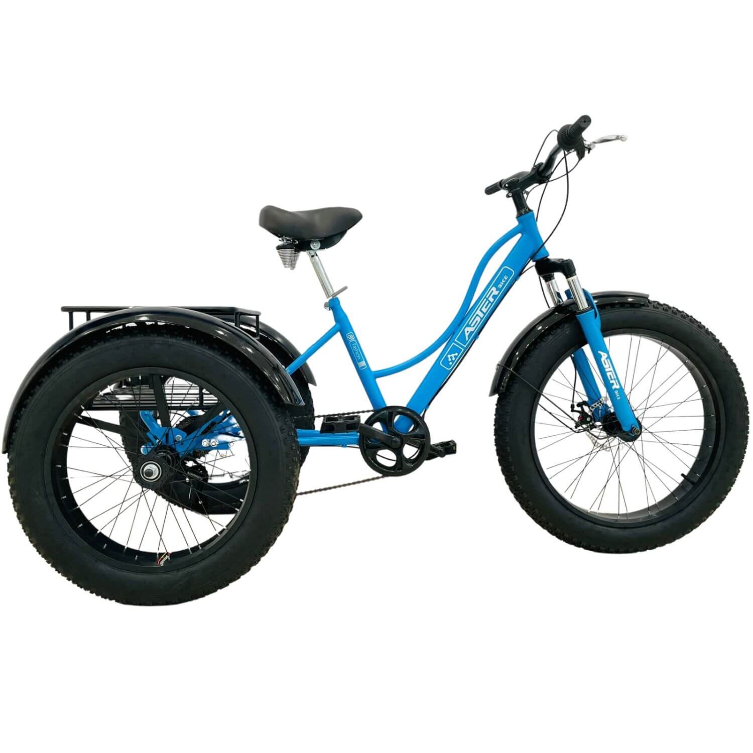 fat tire off road tricycle - black