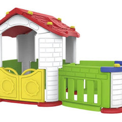 Kids playhouse with PlayPen Area