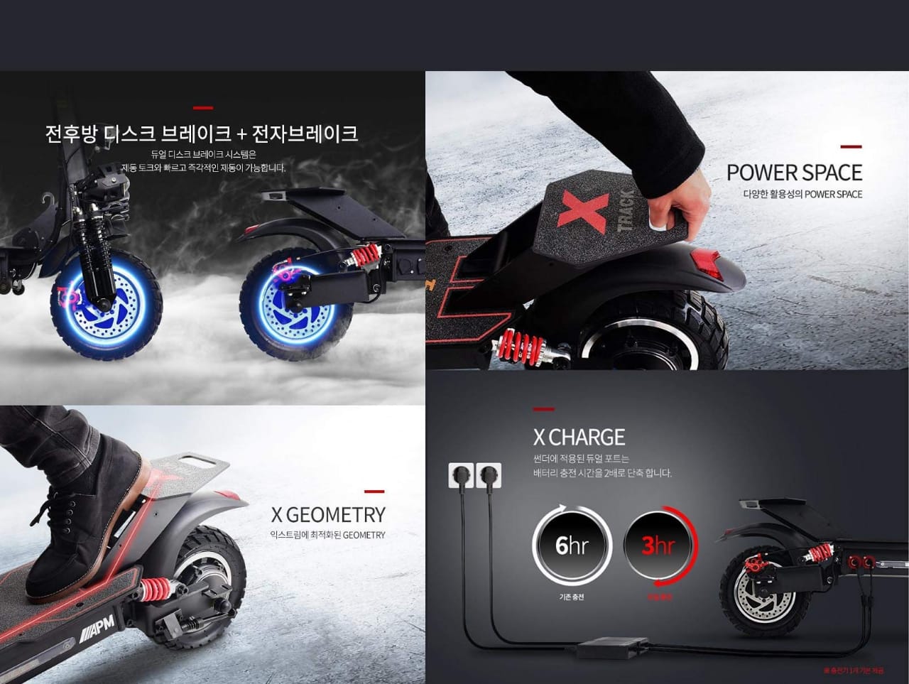 Mega wheels Foldable X Thunder  Electric Scooter