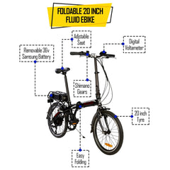 Fluid Foldable Electric Bike