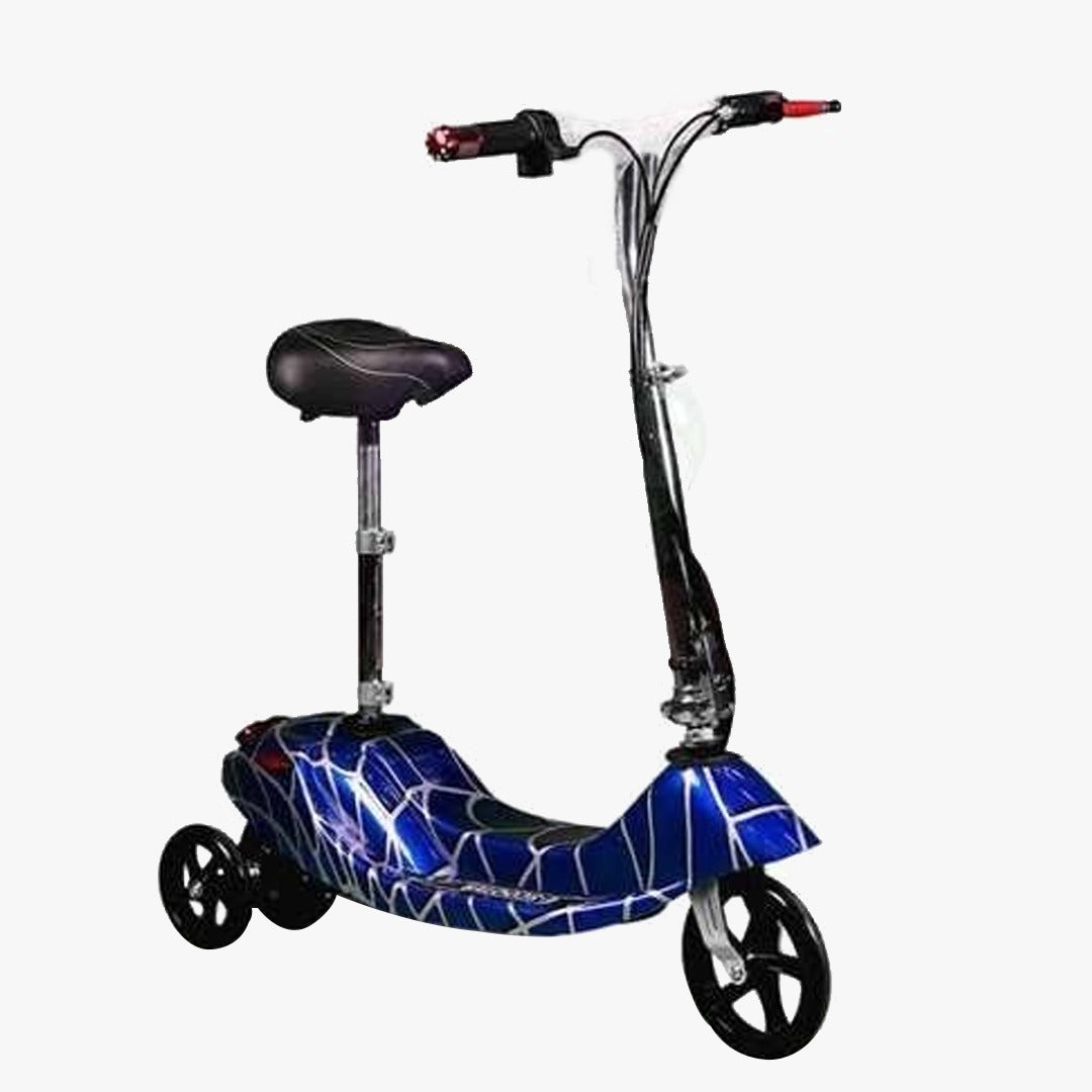 Raf  Zippy Foldable Electric  Scooter with training wheels