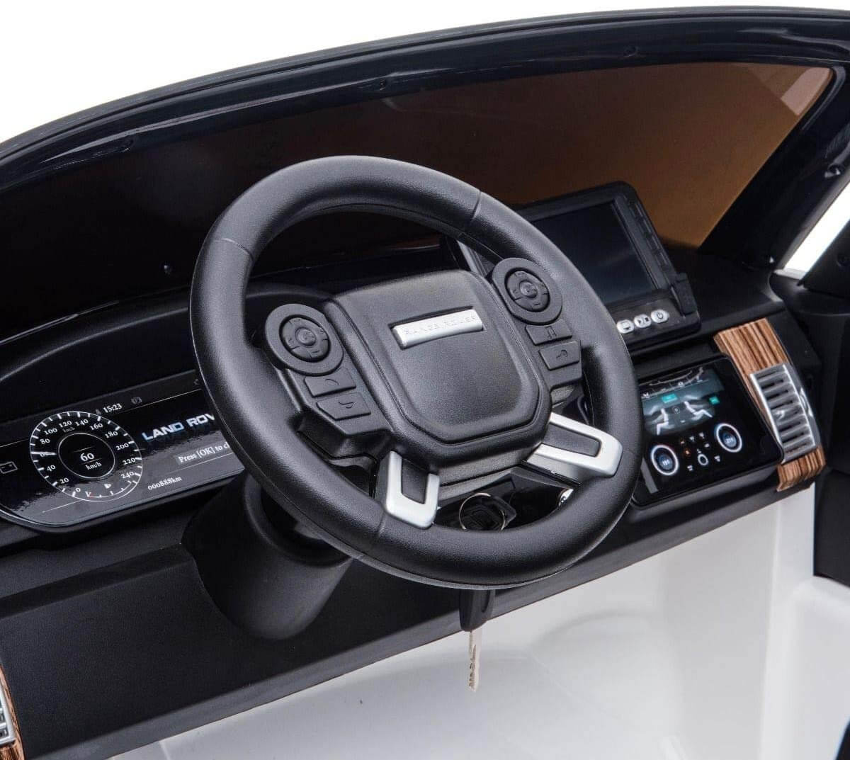 Steering Wheel of Range Rover