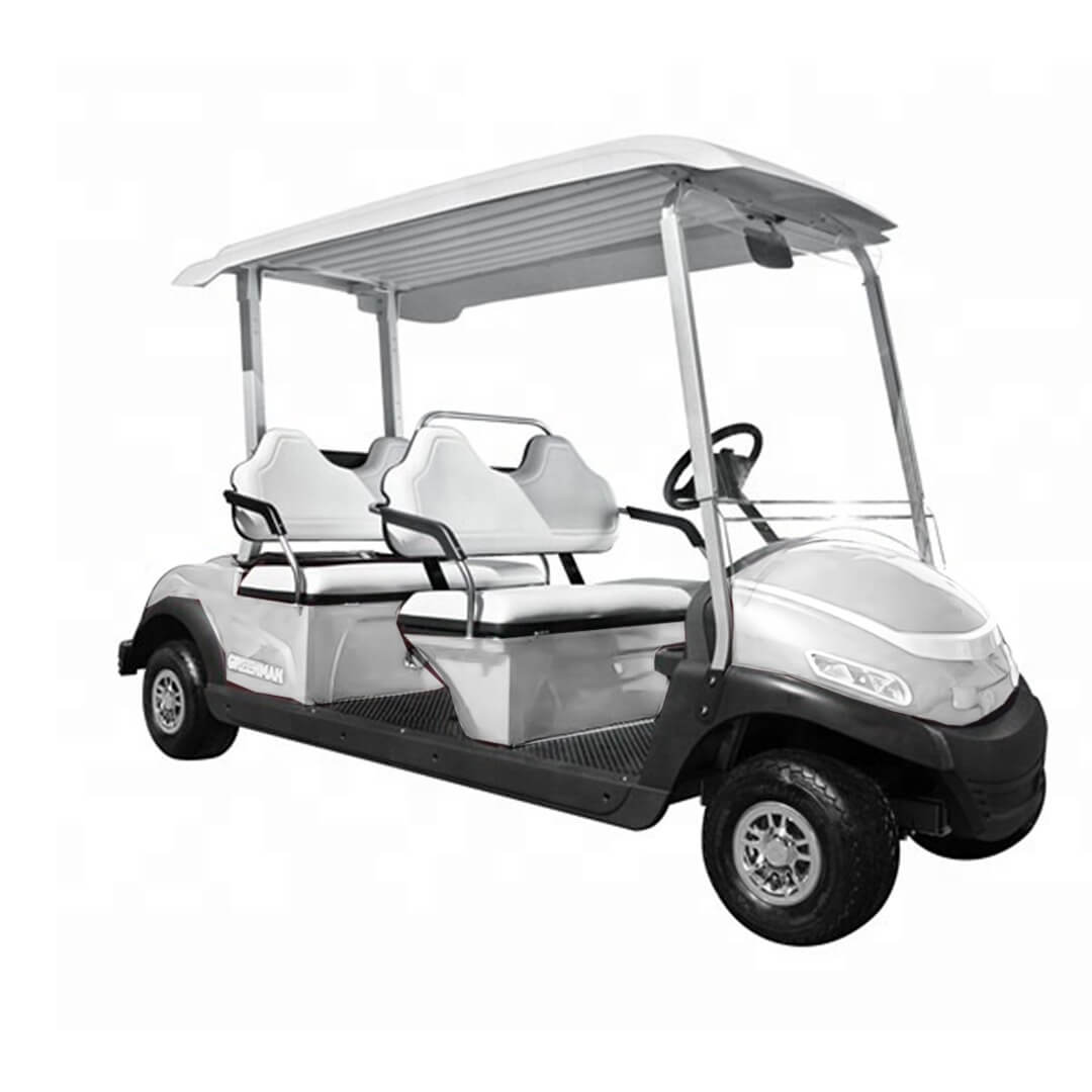 Megawheels Golf club car 4 seaters electric golf cart-white