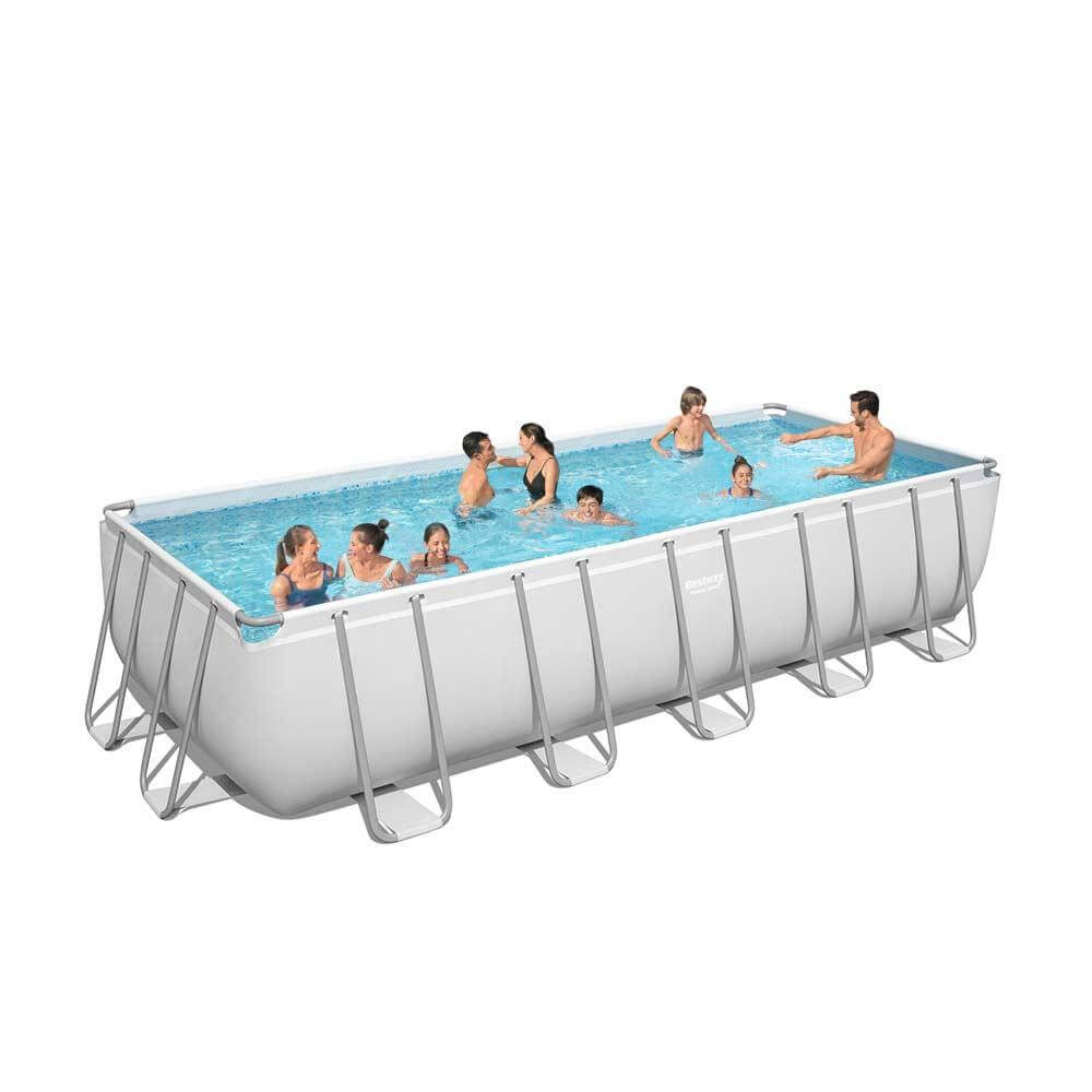bestway power steel rectangular pool