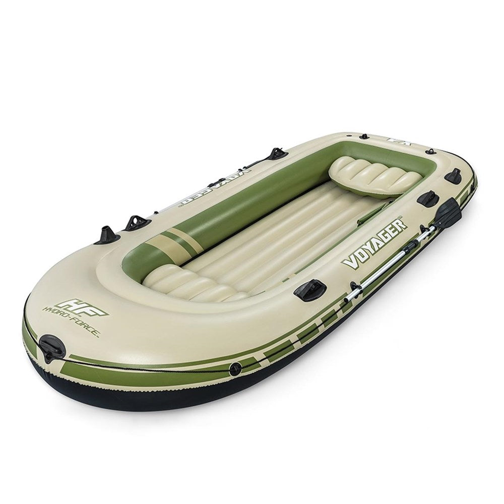 Sturdy Inflatable Rafts Bestway Hydro-Force Inflatable Voyager Raft Set For 4 Persons -11'6
