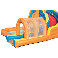 Bestway Inflatable Tunnel Blaster Water Park with Double Slide Fun By H20GO - MGA STAR MARKETING