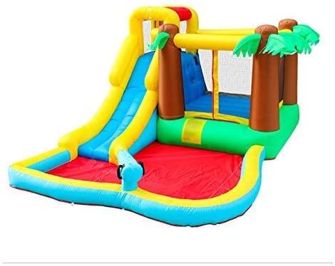 Megastar wild jungle Inflatable Bounce House Bouncer Jumping Playground Trampoline Bouncy Castle Water Slide with Pool for Kids