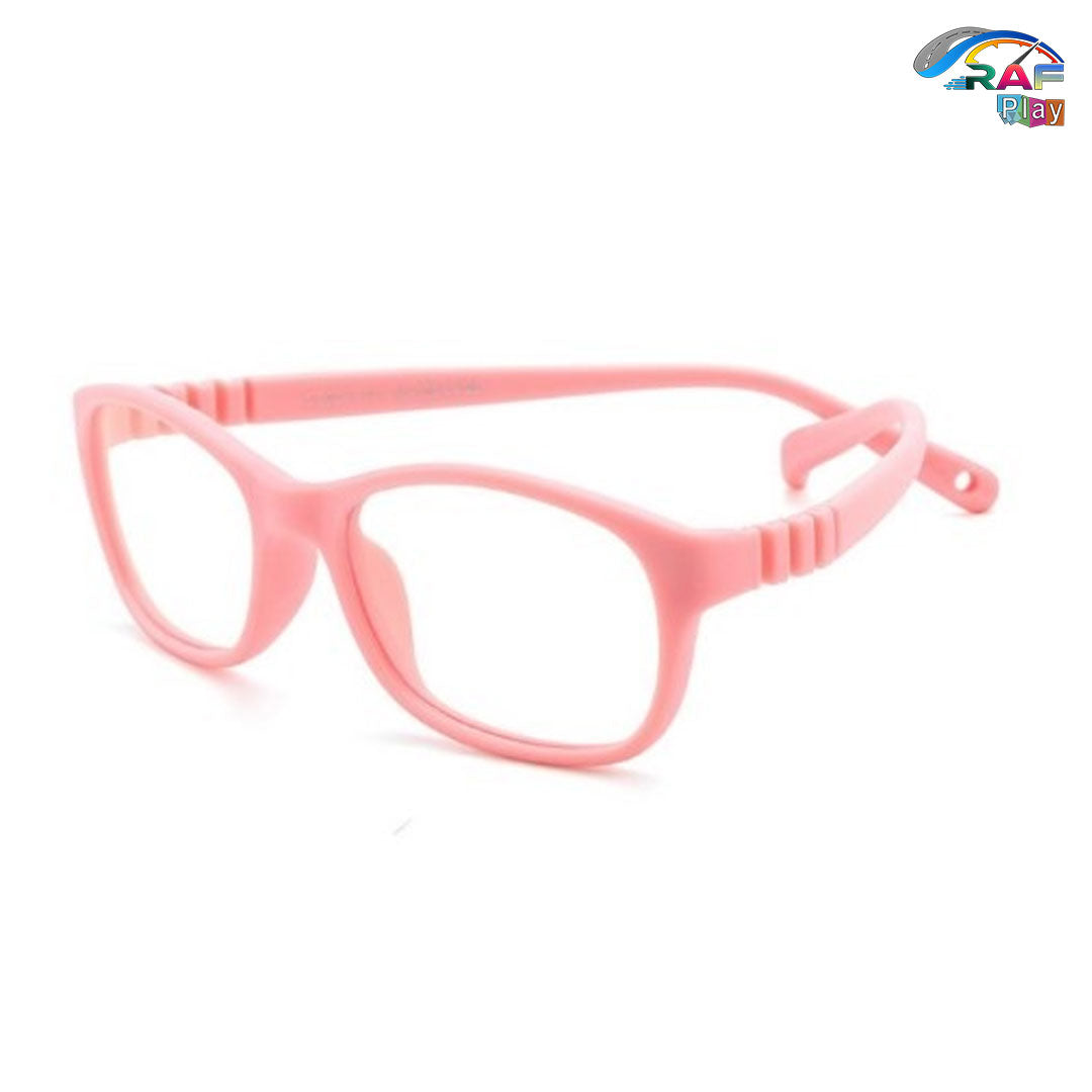 blue and Pink light blocking glasses