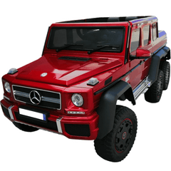 Red Licensed Ride On Mercedes Benz G63 6 wheels 12V