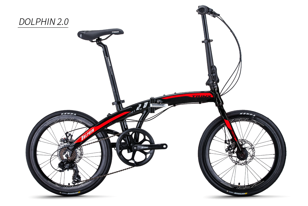 Trinx Folding Mountain Bike Dolphin 2.0 foldable 20