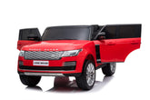 Megastar Kids Electric Rideon 12 v Licensed Range Rover Vogue Two Seater with Parental Remote Control  - Red