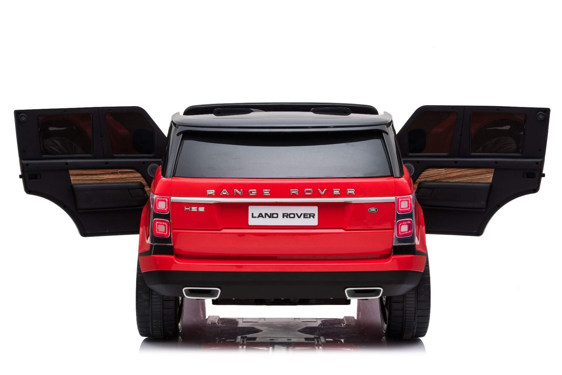 Red Ride On Licensed Range Rover Vogue Back Two Seater Car for kids 24V