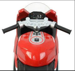 Megastar Ride on 12 v Licensed ducati GP panigale  kids Sports  motorbike-red