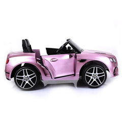 Pink Electric Ride On Bentley Super Sports Car For kids 12V