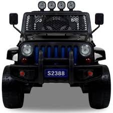 Ride on SUV Wrangler Style 2-Seats Jeep For kids 12V Front
