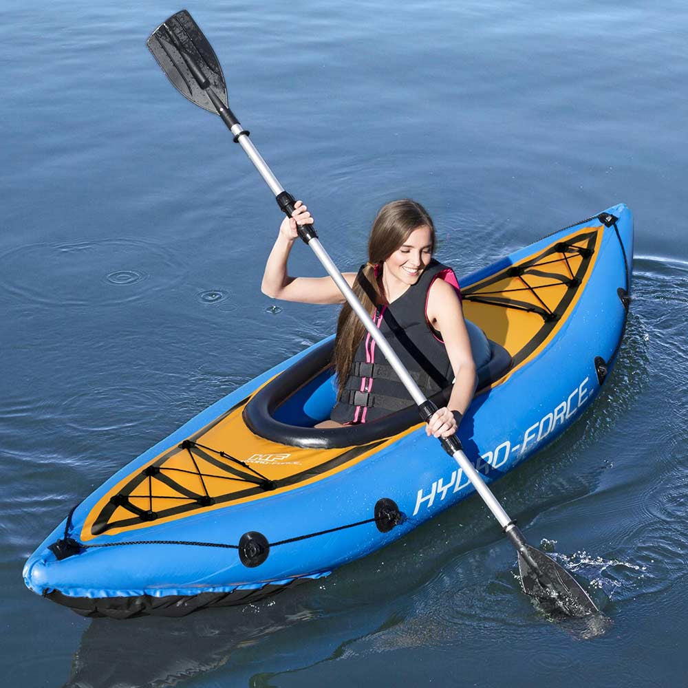 Bestway Hydro-Force Inflatable Canoe Kayak  Cove Champion