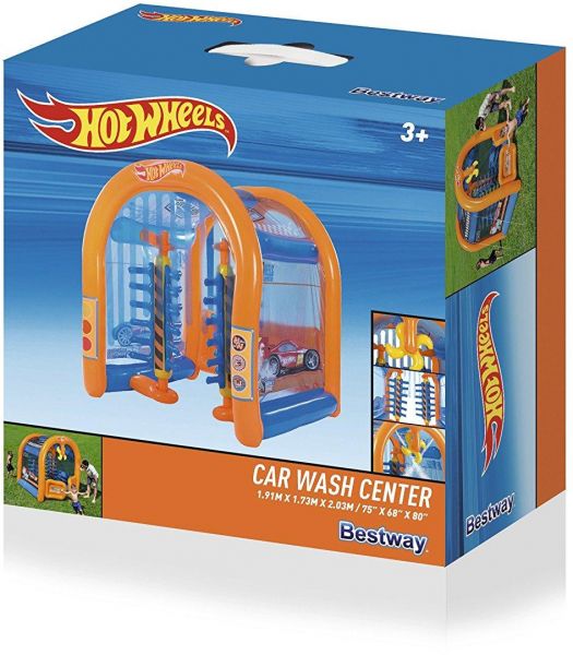 Bestway Hot Wheels Car Wash Center Box