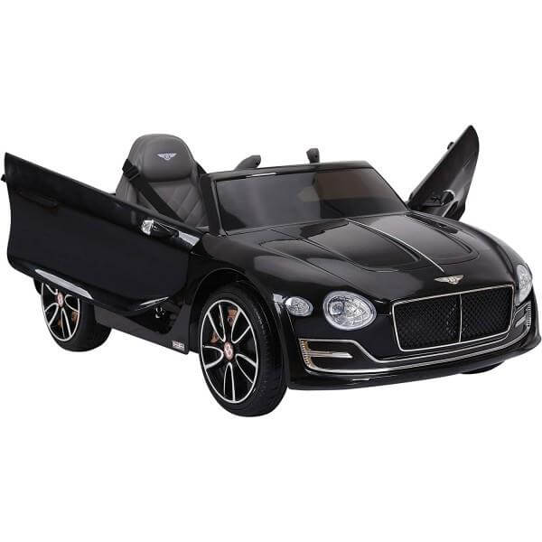 Black Licensed Electric Ride On Bentley Exp12 Sports Car For kids 12V
