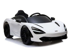White Electric Ride on car Mclaren Premium Version  12V- MGA STAR MARKETING