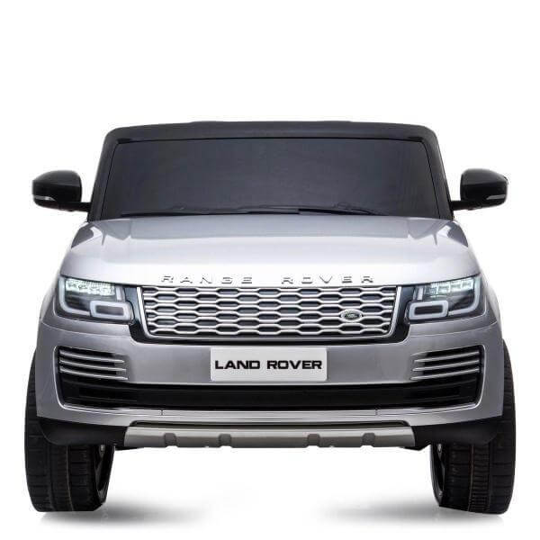 Silver Ride On Licensed Range Rover Vogue Two Seater Car for kids 24V