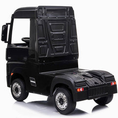 Black Mercedes Benz Truck For kids Back