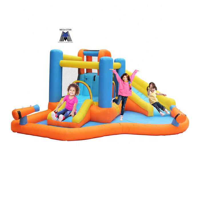 Inflatable bouncy Jumping Water Slide