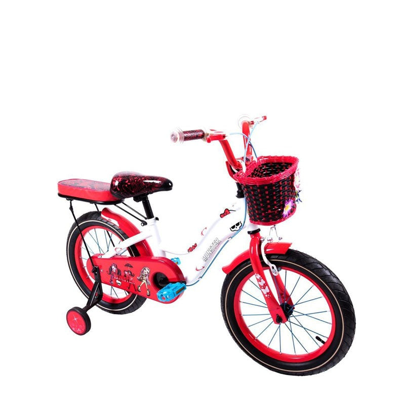MEGAWHEELS Flower Power 20 inch and 16 inch BICYCLE WITH BASKET And back cushion ASSORTED - MGA STAR MARKETING 
