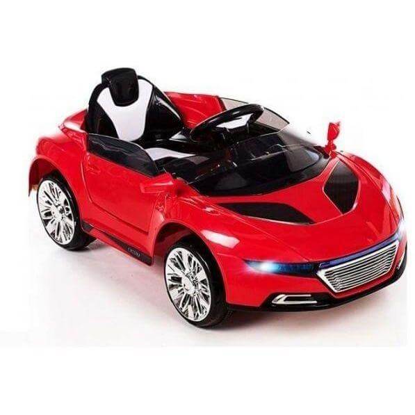 Red Licensed Electric Ride On Audi Style Car For kids 12V