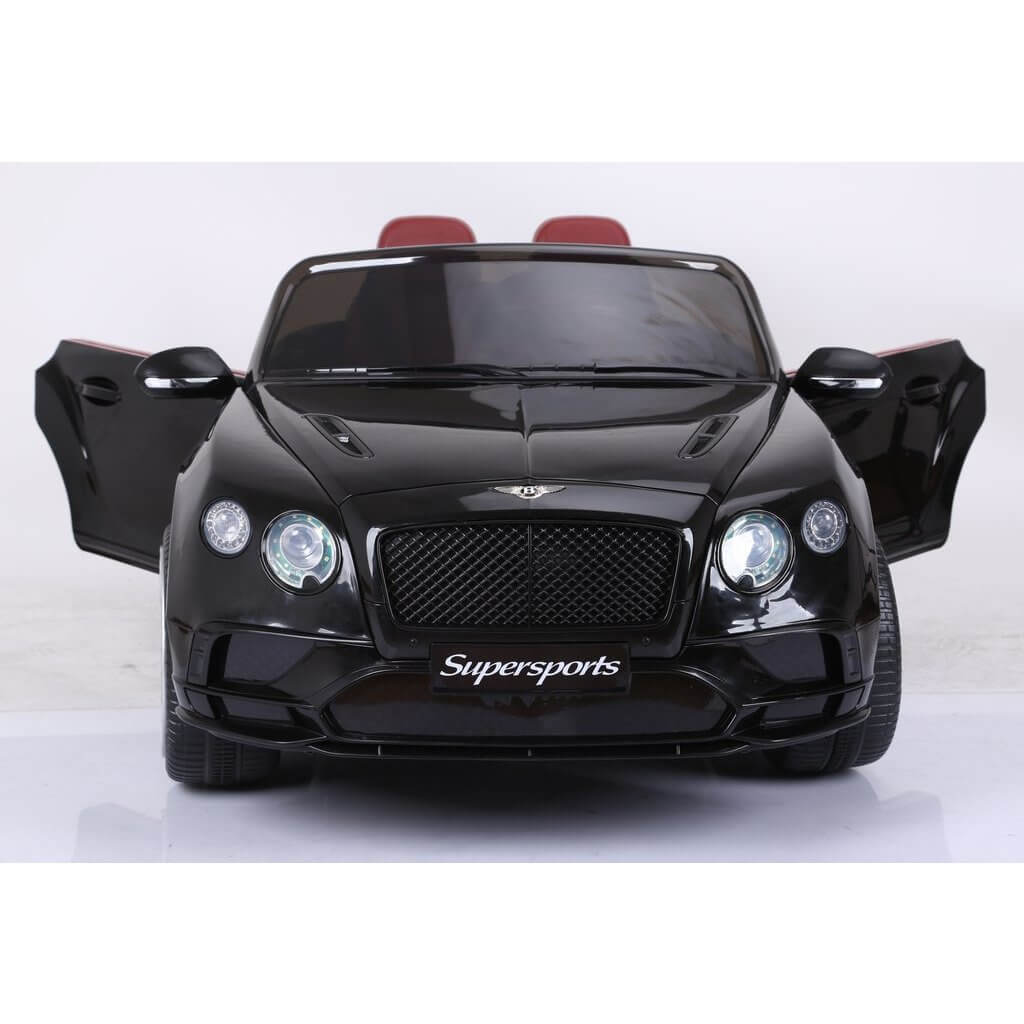 Black Electric Ride On Bentley Super Sports Car For kids 12V