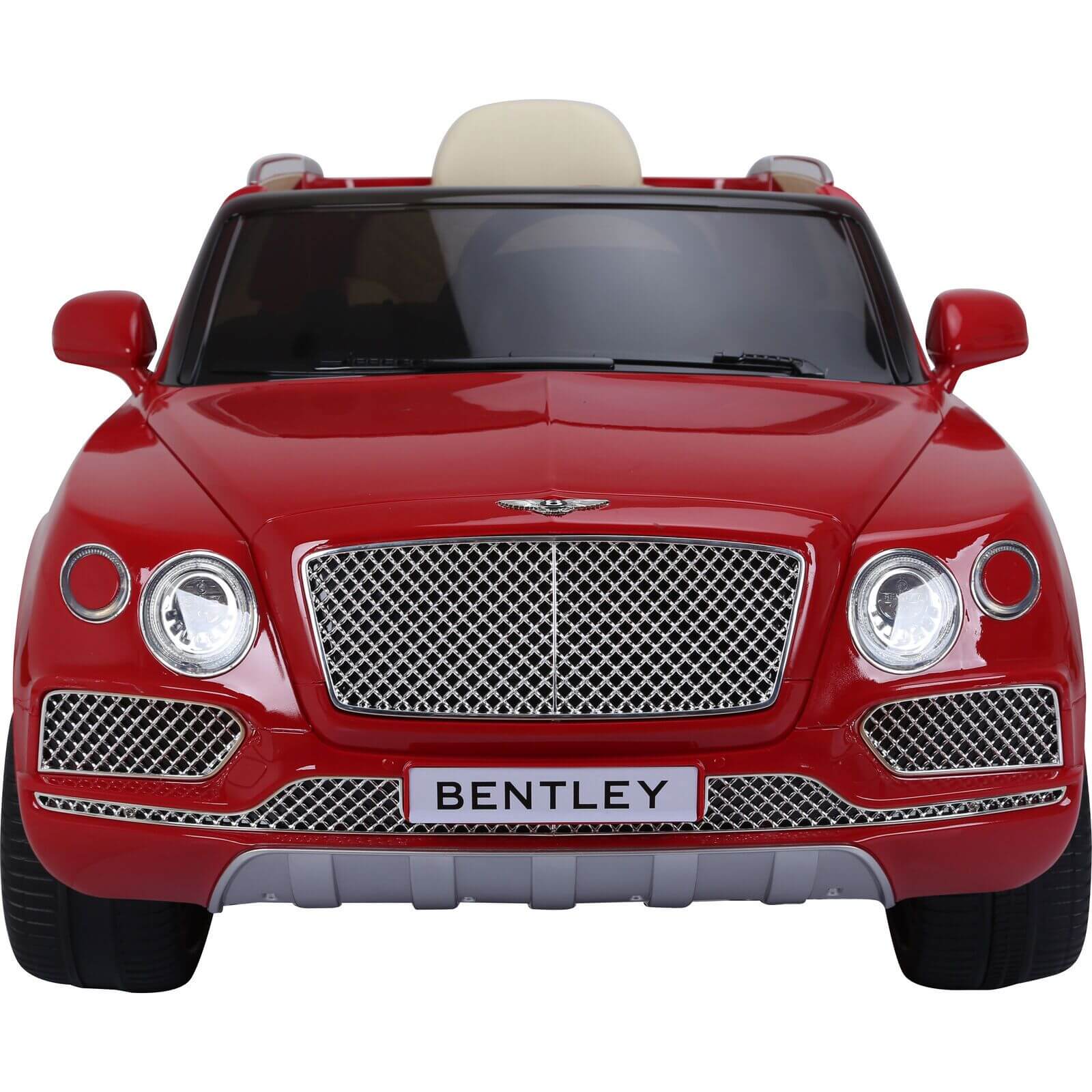Red Electric Ride On Bentley Bentayga Battery Car For Kids 12V