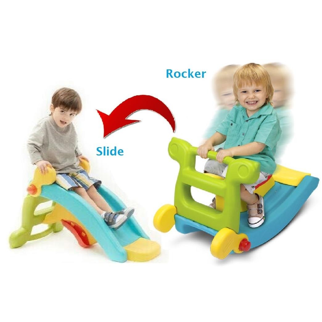 Baby Rocker & Slide Indoor Toy 
