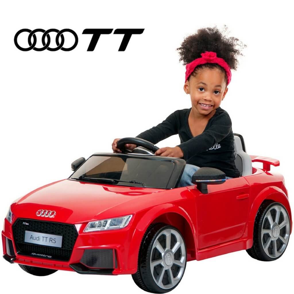 Raf Licensed Electric Ride on Audi TT RS Coupe Roadster for kids - rafplay