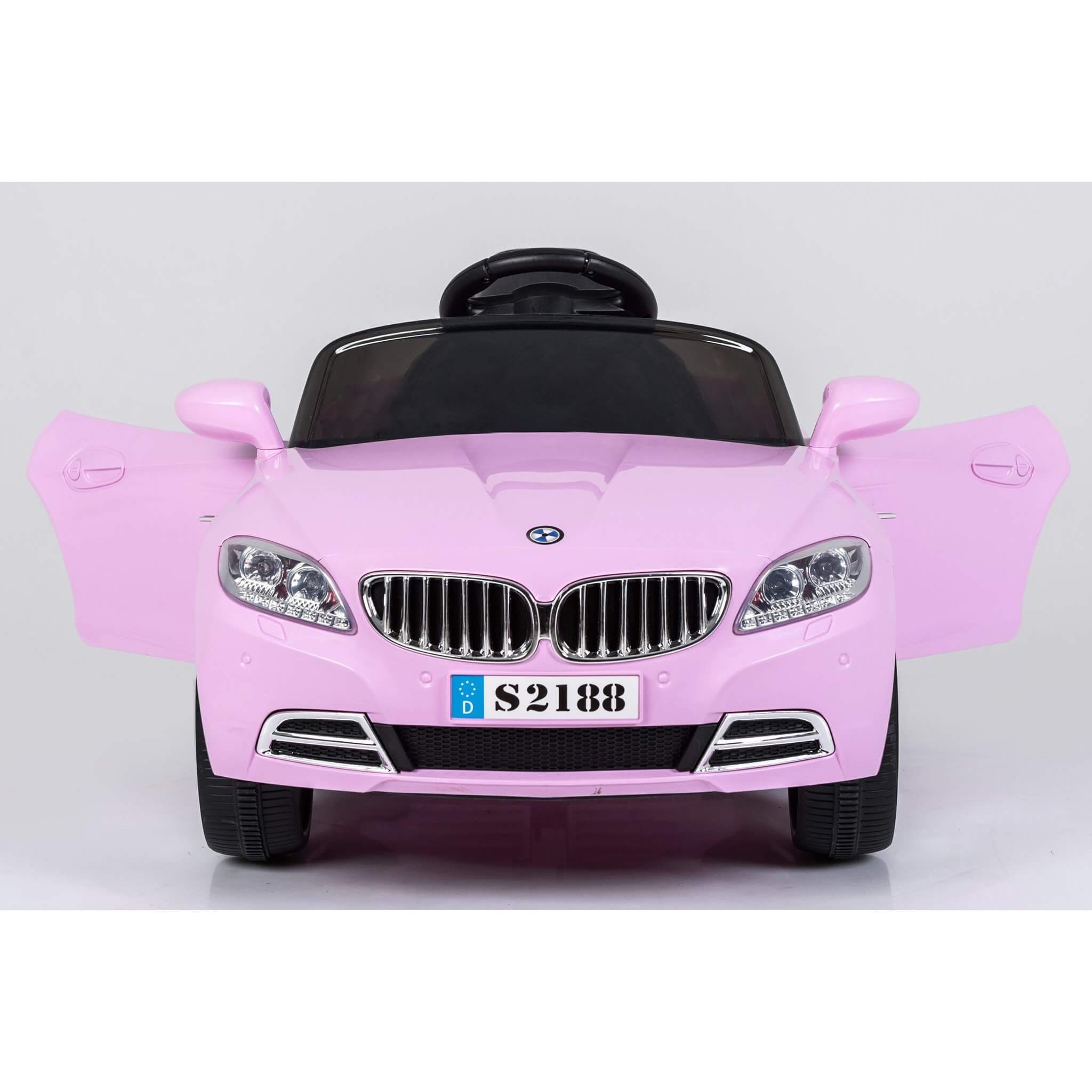 Pink Electric Ride on Car BMW STYLE Battery Powered 12V