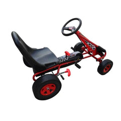 RED Play Kart 4 Wheel Pedal For Kids - rafplay