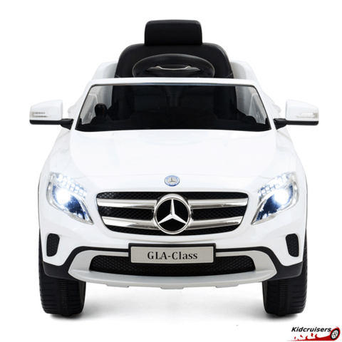 White Licensed Ride on Mercedes Benz G Class Hybrid car Battery Operated 12V