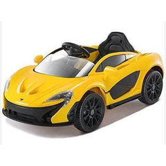 Yellow Licensed Ride on Car Mclaren Car For Kids Battery Operated 12V