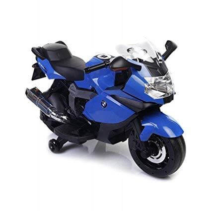 Blue Licensed Ride On BMW Motorbike for kids 12V