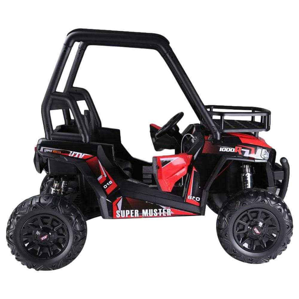 Red Ride on SUV RZR 1000 Trail Sand Two seater Buggy for Kids 12V