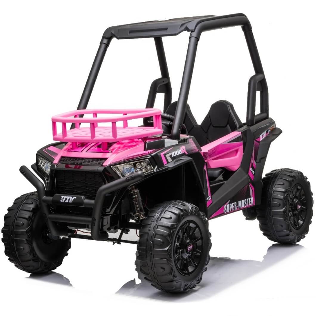 Pink Ride on SUV RZR 1000 Trail Sand Two seater Buggy for Kids 12V  