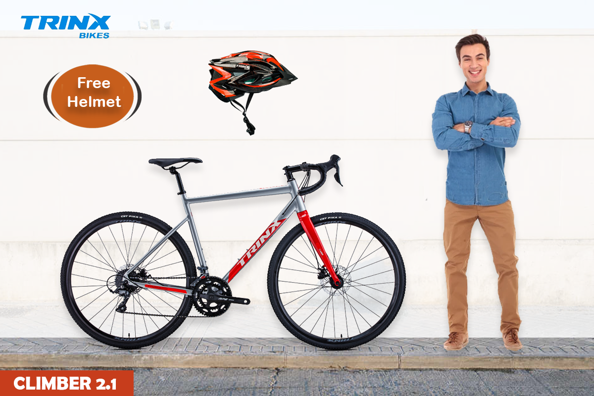 trinx gravel bike Trinx Mountain Bike Climber 2.1 Gravel alloy Road 700C – Rafplay