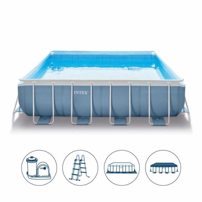 Intex Above Ground Pool Square 488x488 cm